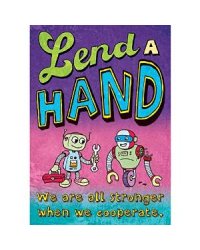 Scholastic Classroom Resources Lend a Hand POP Chart