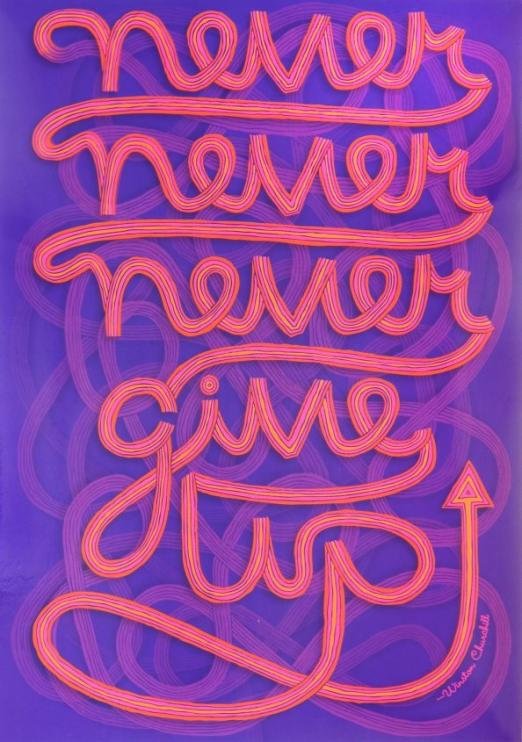 Never Give Up. POP! Chart