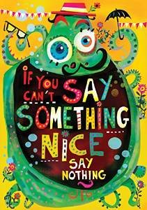Scholastic Classroom Resources Say Something Nice POP! Chart