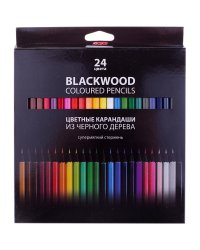 Карандаши цветные "Black Diamond", 24 цвета