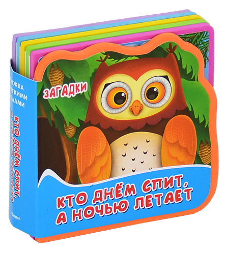 Обложка книги «Кто днем спит, а ночью летает. Загадки» — Попов В., ISBN 9785465029872