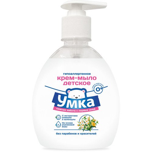 Крем-мыло жидкое "Умка" гипоаллергенное, 300 мл