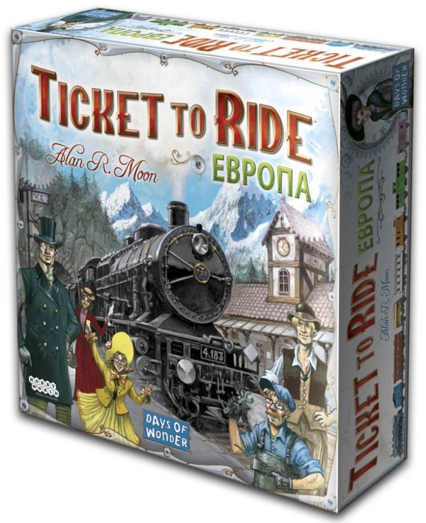 Настольная игра "Ticket to Ride: Европа"