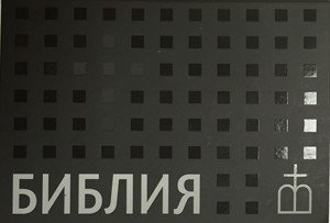 Библия. Книги Священного Писания Ветхого и Нового завета (флипбук, серая)