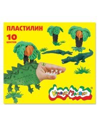Пластилин &quot;Каляка-Маляка&quot;, 10 цветов, 150 г