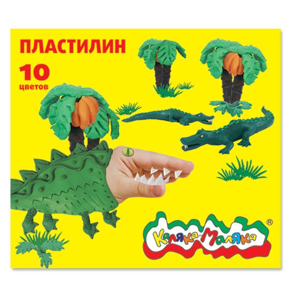 Пластилин &quot;Каляка-Маляка&quot;, 10 цветов, 150 г