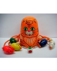 Игра "Кошки-мышки. Рыжая кошка"