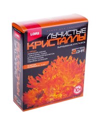 Выращивание кристаллов "Лучистые кристаллы. Оранжевый кристалл"