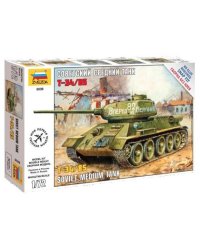Сборная модель "Советский средний танк Т-34/85"