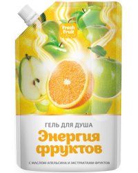 Крем-гель для душа Fresh Fruit "Энергия фруктов", 200 мл