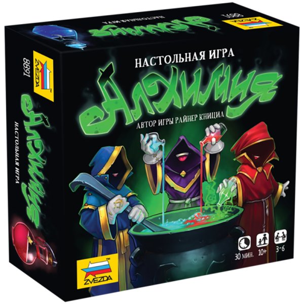 Обложка книги «Настольная игра "Алхимия"»