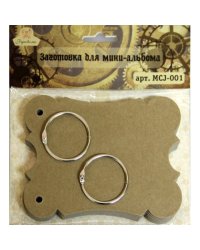 Заготовки для мини-альбома, 6 штук, арт. MCJ-001