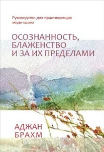 Обложка книги «Осознанность, блаженство и за их пределами» — Аджан Брахм, ISBN 9785990215436