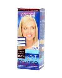 Крем-краска "Estel Love Intense", №10/0 платиновый блондин
