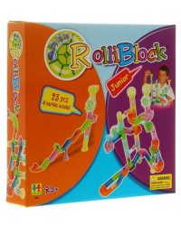 Конструктор "Крутые виражи RolliBlock Junior" (23 детали)