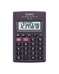 Калькулятор "Casio" HL-4A, карманный, 8 разрядов