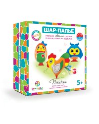 Шар-папье. Магнит. Птички
