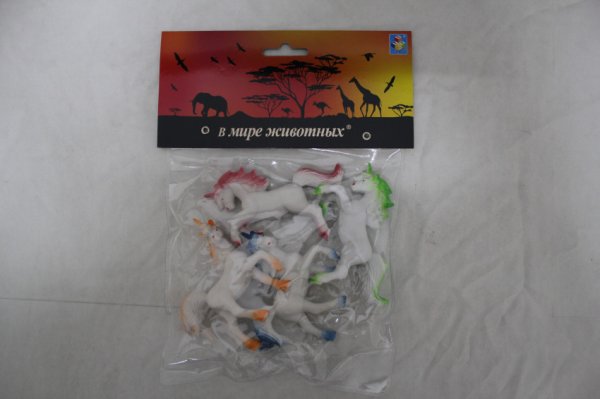 Набор "В мире животных. Единорог", 4 штуки
