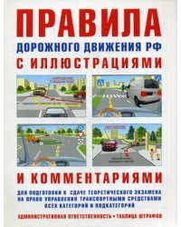 Правила дорожного движения с иллюстрациями и комментариями. Ответственность водителей (таблица штрафов и наказаний)