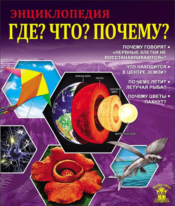 Обложка книги «Энциклопедия. Где? Что? Почему?» — Балуева Оксана, ISBN 9785378267064