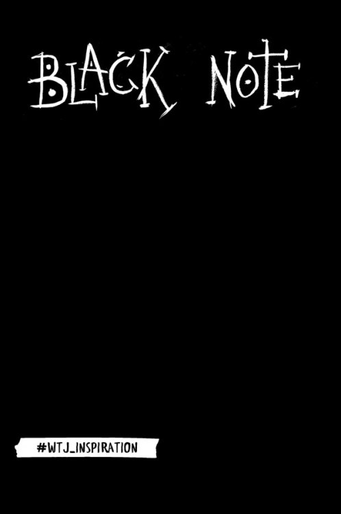 Креативный блокнот с черными страницами. Black Note