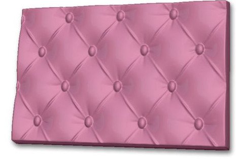 Пластиковая форма "Текстурный лист. Пуфик"