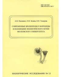 Современные брахиоподы и форониды в коллекциях Зоологического музея Московского университета