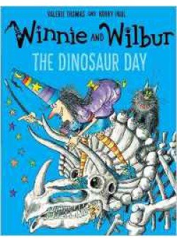 Обложка книги «Winnie and Wilbur: The Dinosaur Day» — Thomas Valerie, Paul Korky, ISBN 9780192748195