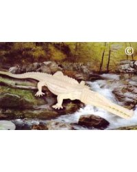 Сборная деревянная модель "Аллигатор"