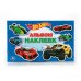 Альбом наклеек. Hot wheels