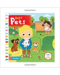 Busy Pets. Board book