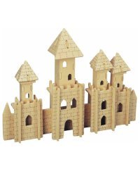 Сборная деревянная модель. Крепость