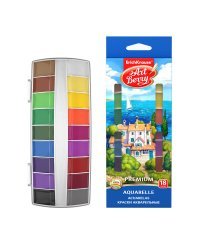 Акварель Artberry &quot;Премиум&quot;, с УФ защитой яркости, 18 цветов