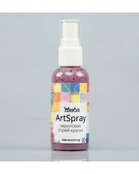 Спрей-краска "ArtSpray", пепельная роза, 50 мл
