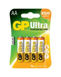 Батарейка GP Ultra, AA LR6 (4 штуки)