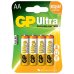 Батарейка GP Ultra, AA LR6 (4 штуки)