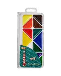 Краски акварельные №1 School "Маяк", 14 цветов
