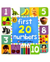 First 20 Numbers. Board book