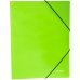Папка на резинке "Neon", А4, 500 мкм, неоновый зеленый