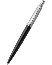 Ручка шариковая "Jotter Bond Street Black CT", синяя, 1,0 мм, кнопочный механизм