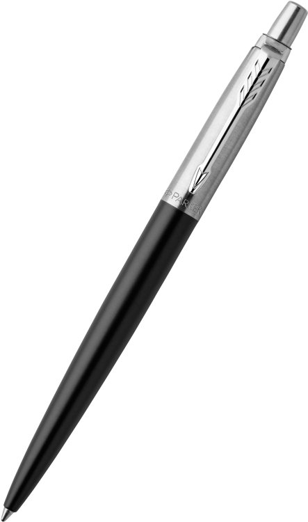 Ручка шариковая "Jotter Bond Street Black CT", синяя, 1,0 мм, кнопочный механизм