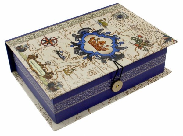 Коробка подарочная &quot;Путь в Новый свет&quot;