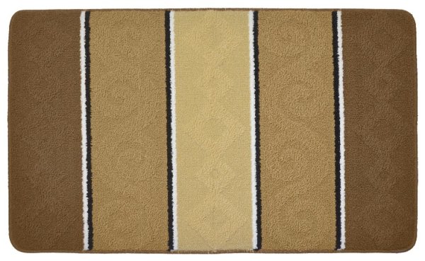 Коврик для ванной "Kamalak Tekstil", 60x100 см (бежевый)