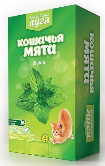Обложка книги «Кошачья мята "Альпийские Луга", спрей, 100 мл»