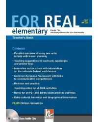 For Real. Elementary. Teacher's Book (+ Audio CD)