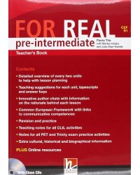 For Real. Pre-intermediate. Teacher's Book (+ Audio CD)