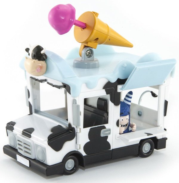 Набор "Oddbods. Фигурка Пого c машинкой"