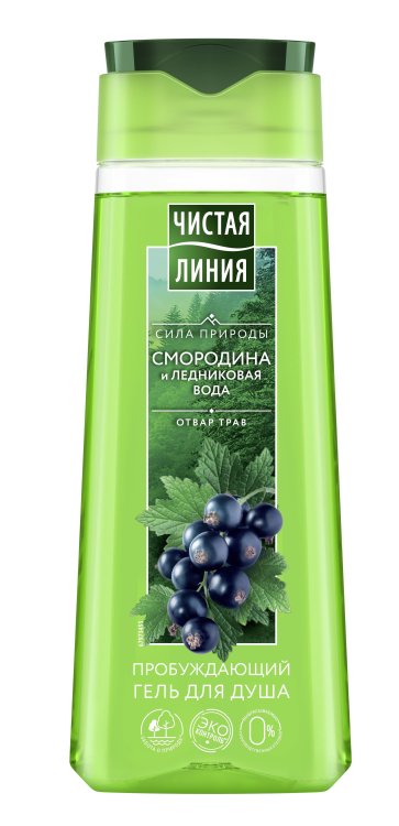 Гель для душа Чистая Линия "Пробуждающий", 250 мл