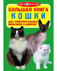 Большая книга. Кошки. Для любознательных мальчиков и девочек