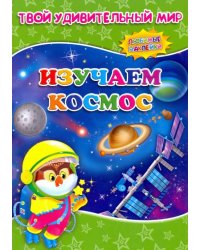 Изучаем космос. Книжка с многоразовыми наклейками